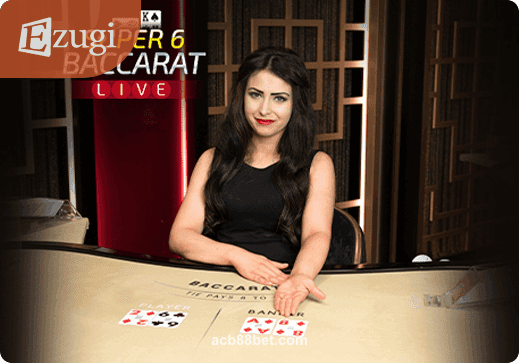 Hình ảnh trò chơi Baccarat Super 6 tại acb88